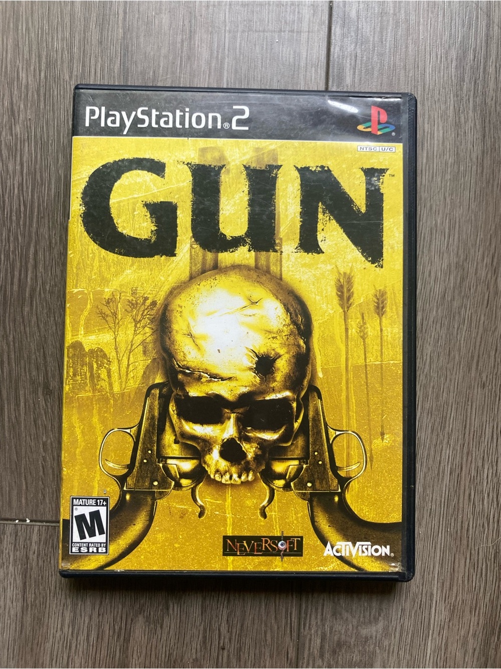Gun PlayStation 2 Activision with Manual